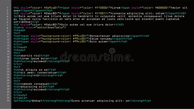 Html Code Stock Illustrations – 17,720 Html Code Stock Illustrations,  Vectors & Clipart - Dreamstime