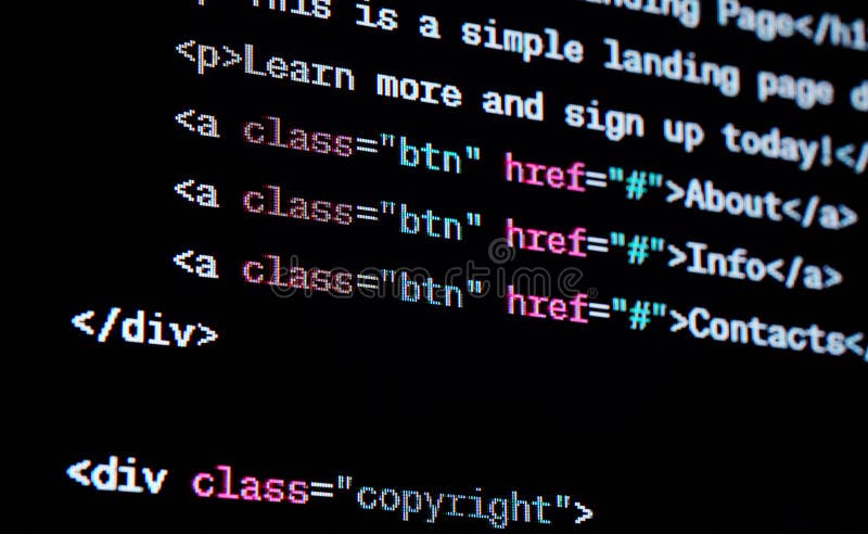 HTML Website Source Code Stock Photo Image Of Coding 280704942 html-website-source-code-stock-photo-image-of-coding-280704942
