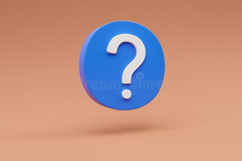浮网图标符号问号彩色无限背景https域安全加密概念3d图 皇族释放例证