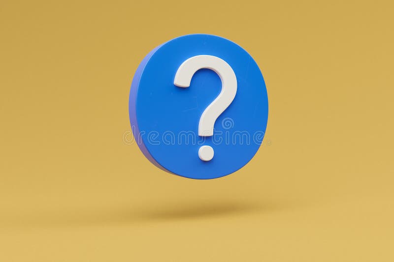 浮网图标符号问号彩色无限背景https域安全加密概念3d图 皇族释放例证