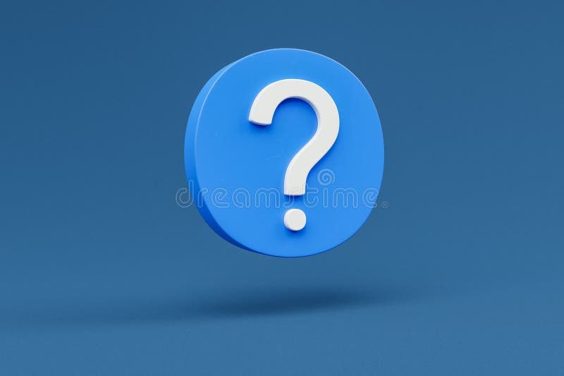 浮网图标符号问号彩色无限背景https域安全加密概念3d图 向量例证