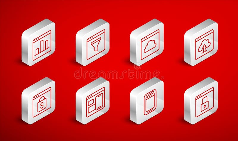 使用https云技术数据传输上传移动电话图表信息web设置网线安全 皇族释放例证
