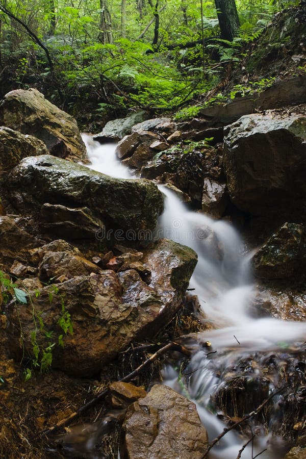 Huanggong ravine waterfall