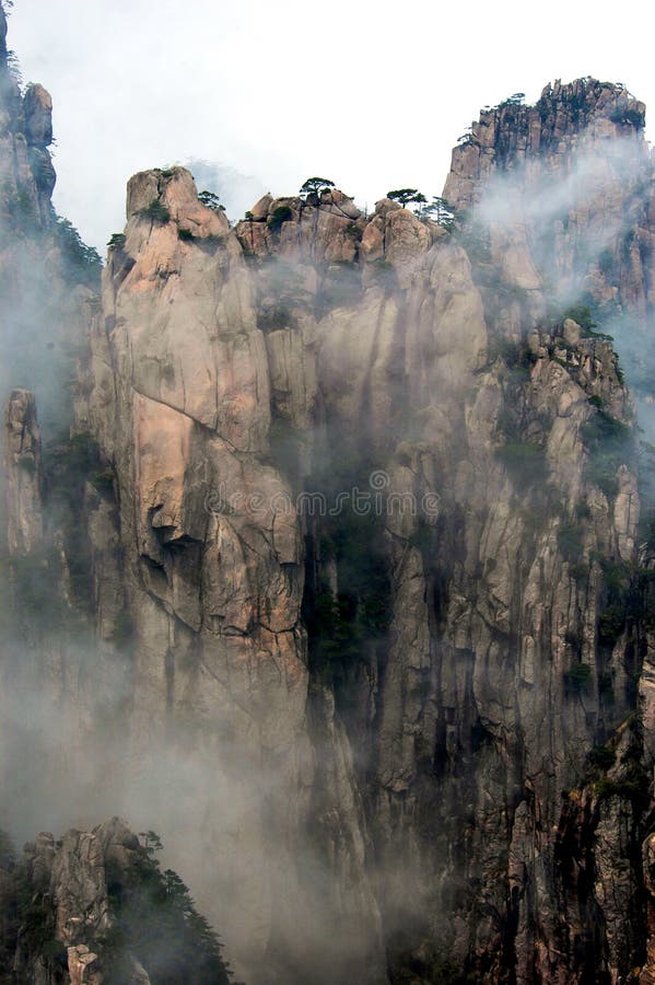 Huangshan mountains