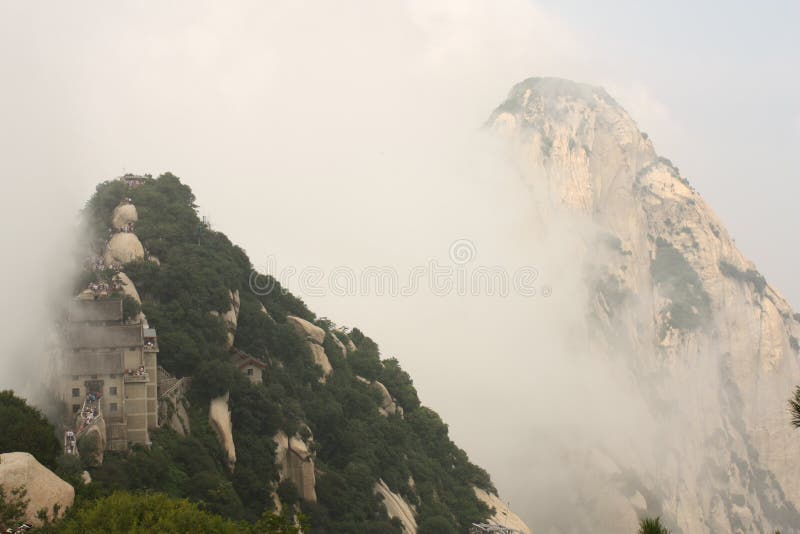 Huashan Mountain in China