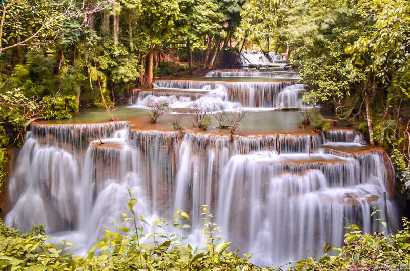 Huay Mae khamin waterfall