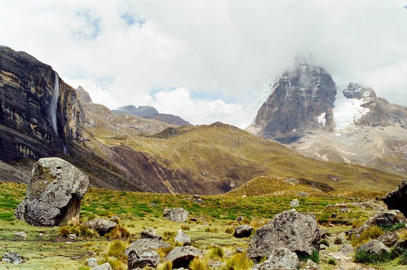 Huayhuash Trek, Peru stock photography Huayhuash Trek, Peru stock photography