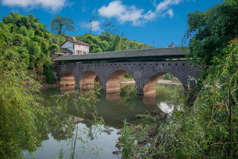 Huaying River ancient bridge bridges ---- Star (border bridge)