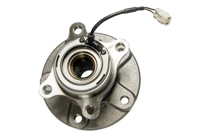 Hub bearing wheel of a car stock image. Image of equipment 54143785