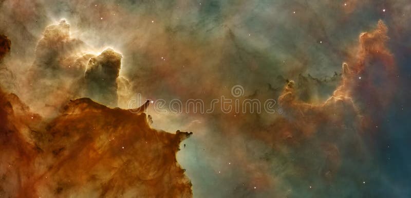 Hubble image of the  Eagle Nebulaas Pillars of the Creation. Elements of this image furnished by NASA. Hubble image of the  Eagle Nebulaas Pillars of the Creation. Elements of this image furnished by NASA