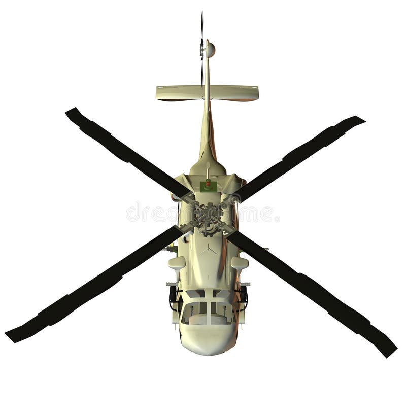 Hubschrauber lizenzfreie abbildung