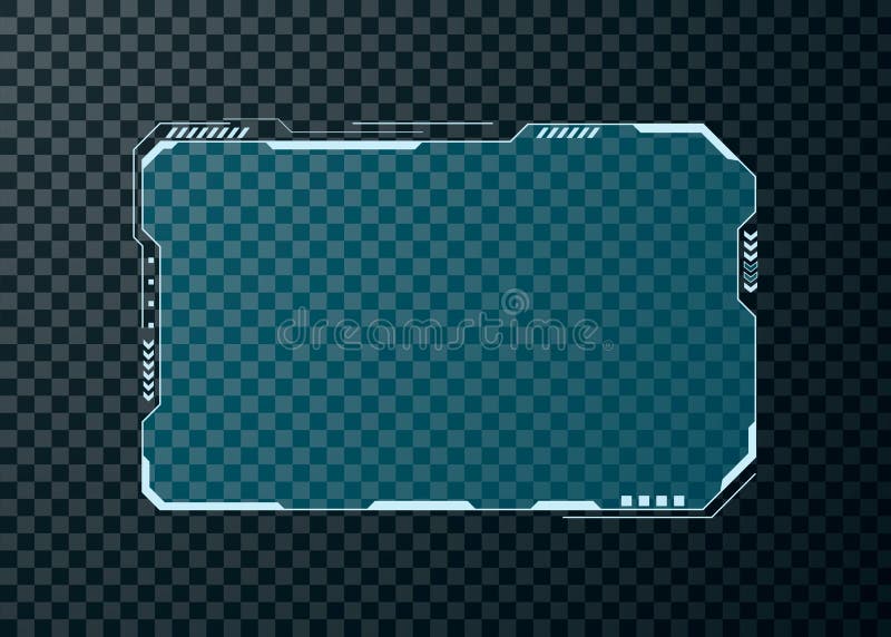 HUD futurystycznego interfejs użytkownika parawanowy element Abstrakcjonistyczny pulpitu operatora uk?adu projekt Sci fi techniki ilustracja wektor HUD futurystycznego interfejs użytkownika parawanowy element Abstrakcjonistyczny pulpitu operatora uk?adu projekt Sci fi techniki ilustracja wektor