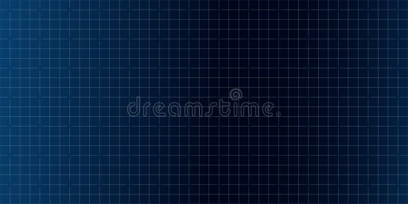HUD grid tech interface, futuristic data screen graph with dots, lines. Virtual Technology Futuristic User Interface HUD royalty free illustration