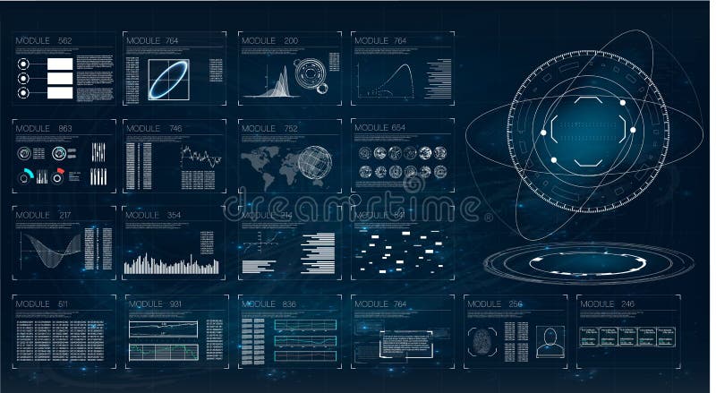 HUD Иллюстрация с hud для дизайна предпосылки игры Цифровые данные, предпосылка дела абстрактная HUD UI бесплатная иллюстрация HUD Иллюстрация с hud для дизайна предпосылки игры Цифровые данные, предпосылка дела абстрактная HUD UI бесплатная иллюстрация