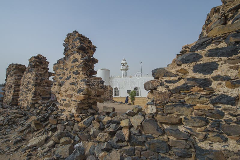 Old mosque at name Hudaibiyah lovated at Mecca, Arab Saudi. Old mosque at name Hudaibiyah lovated at Mecca, Arab Saudi