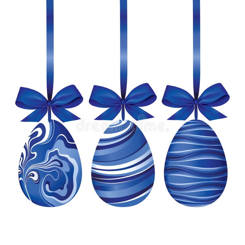 Huevos de Pascua. stock de ilustración Huevos de Pascua. stock de ilustración