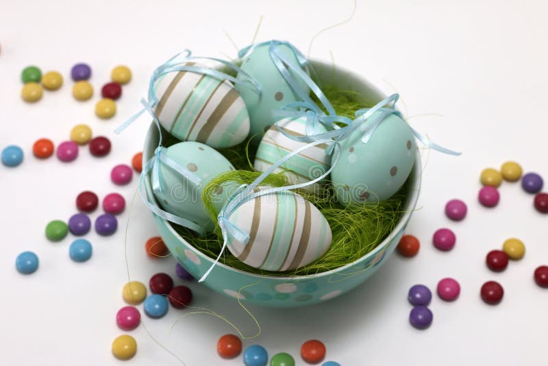 Huevos de Pascua fotografía de archivo libre de regalías Huevos de Pascua fotografía de archivo libre de regalías
