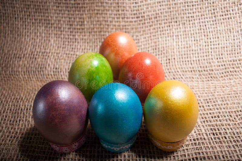 Huevos de Pascua imagen de archivo