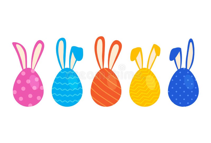 Huevos De Pascua Con Orejas De Conejos De Colores Vectoriales Lindos Personajes De Dibujos Animados Ilustración del Vector - Ilustración de colorido, muestra: 213037026 Huevos De Pascua Con Orejas De Conejos De Colores Vectoriales Lindos Personajes De Dibujos Animados Ilustración del Vector - Ilustración de colorido, muestra: 213037026