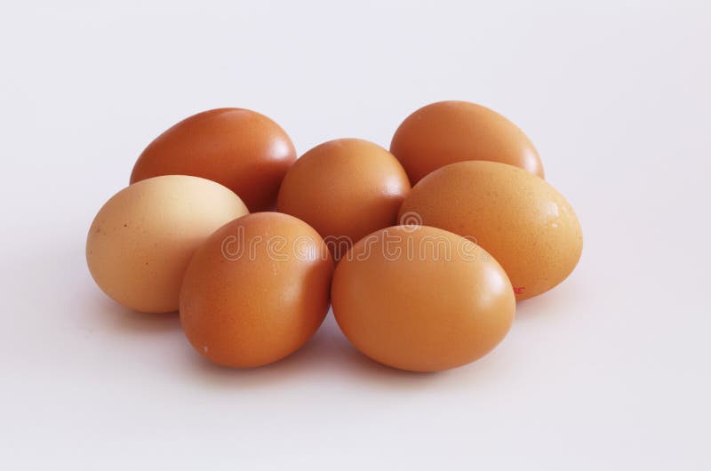 Huevos sin procesar del pollo fotografía de archivo Huevos sin procesar del pollo fotografía de archivo