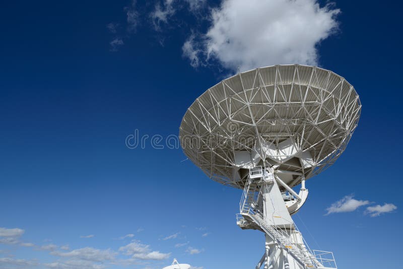 Huge Antenna Dish at Very Large Array Stock Image Image of dish