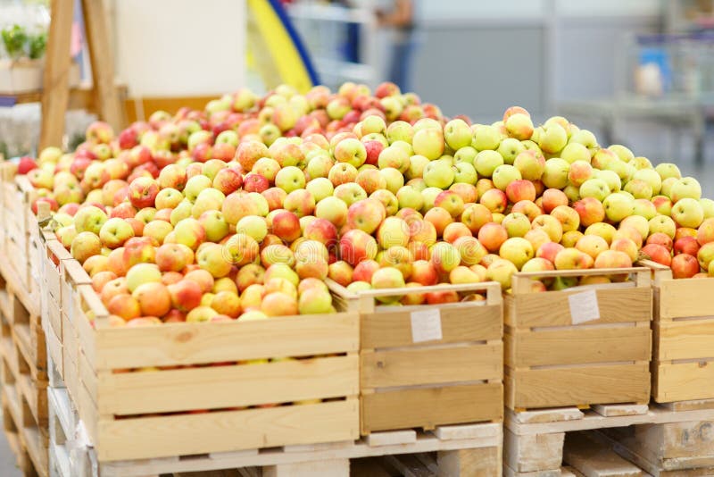 Colorful Fruits, Fresh Apples, Green And Red Apple, Yellow Lemon ...