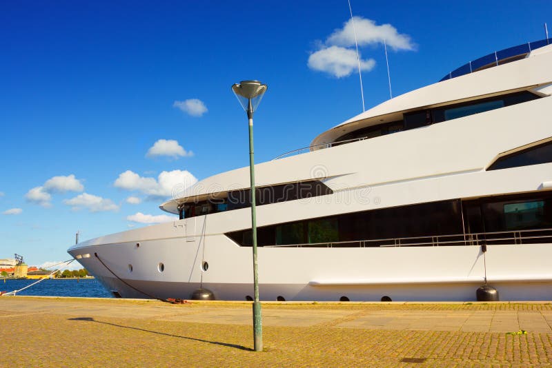 Huge cruise ship