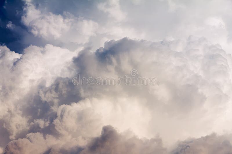 A huge cumulus cloud. stock photography A huge cumulus cloud. stock photography