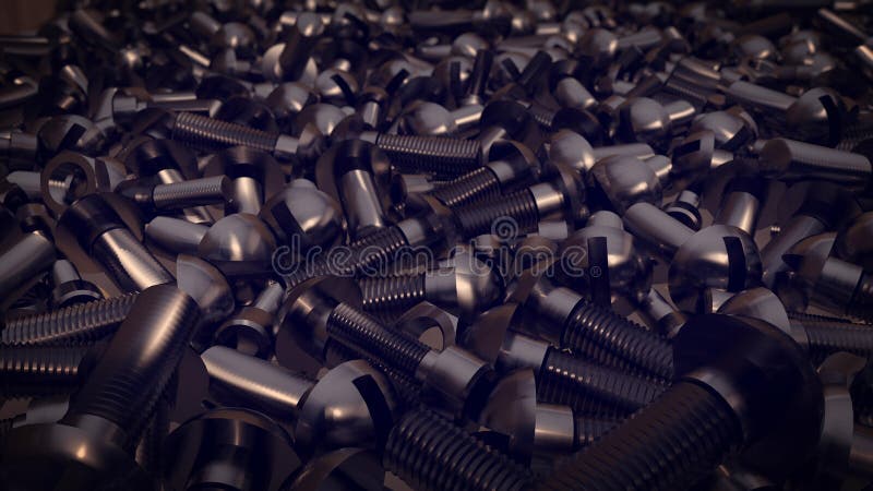 Huge Heap of Bolts, Nuts, Screws vector illustration Huge Heap of Bolts, Nuts, Screws vector illustration