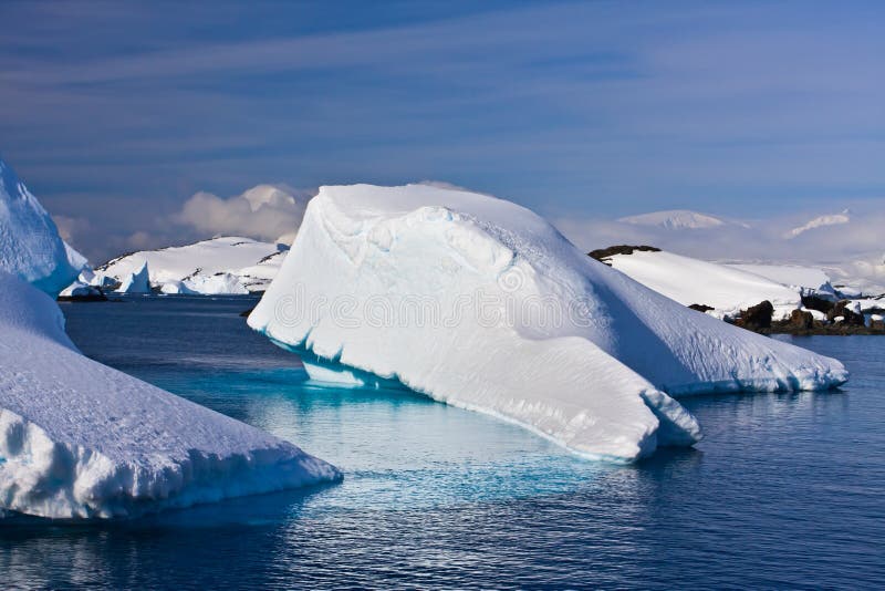 Huge iceberg in Antarctica royalty free stock images Huge iceberg in Antarctica royalty free stock images