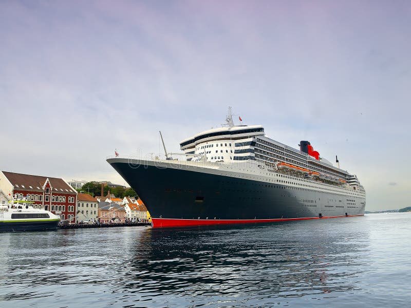 Huge passenger ship royalty free stock images