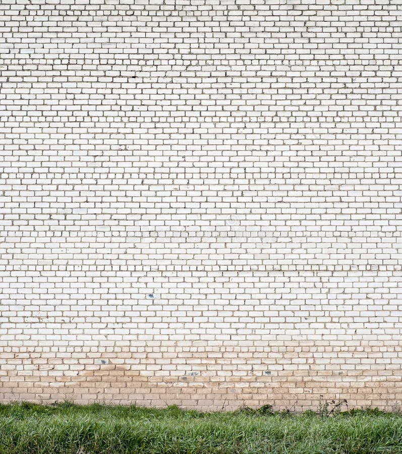 Huge white brick wall stock photo. Image of abstract 34389764