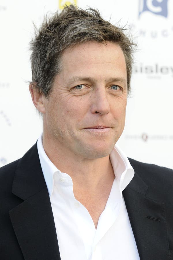 Hugh Grant arriving for the Chucs Swim Party at the Lido, Hyde Park , London. 04/07/2011 Picture by: Steve Vas / Featureflash