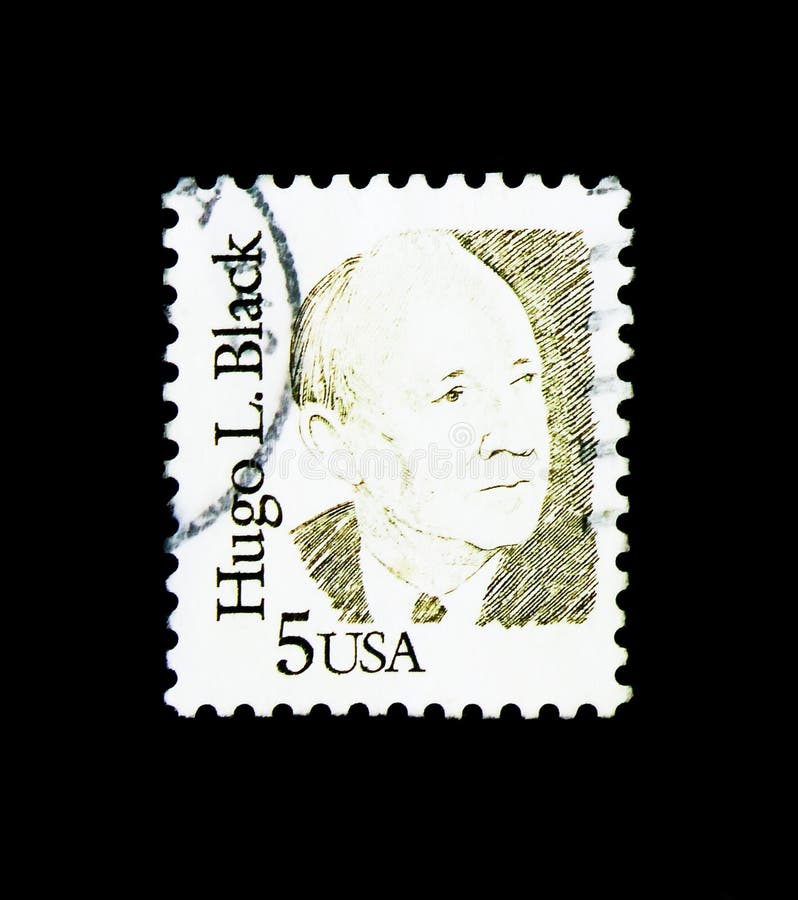 Hugo Black, Gran Serie De Los Americanos, Circa 1986 Fotografía editorial Imagen de celebridad