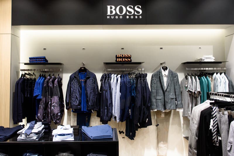 Facade Of Hugo Boss Clothing Store Stock Photo - Download Image Now - Hugo  Boss, Shopping Mall, Store Sign - iStock
