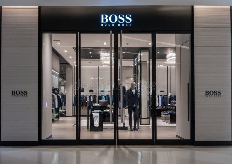 Hugo Boss Shop at Siam Paragon, Bangkok, Thailand, Oct 19, 2018 ...