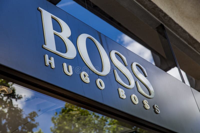 Hugo Boss store editorial stock photo. Image of fashionable - 99587938