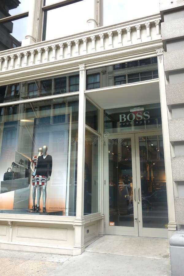 Hugo Boss editorial photo. Image of store, fashion, downtown 44374216
