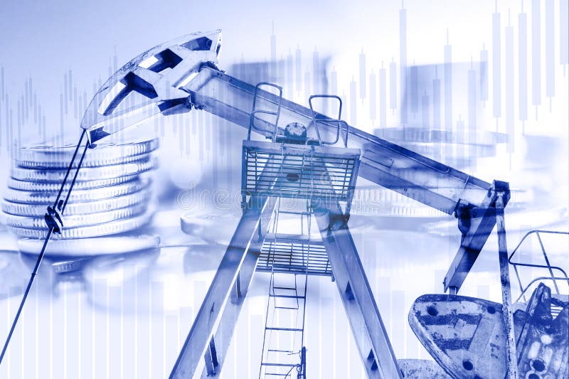 Huile et industrie du gaz, affaires et fond financier Exploitation, industrie de raffinerie de pétrole et concept de marché bours photo stock Huile et industrie du gaz, affaires et fond financier Exploitation, industrie de raffinerie de pétrole et concept de marché bours photo stock
