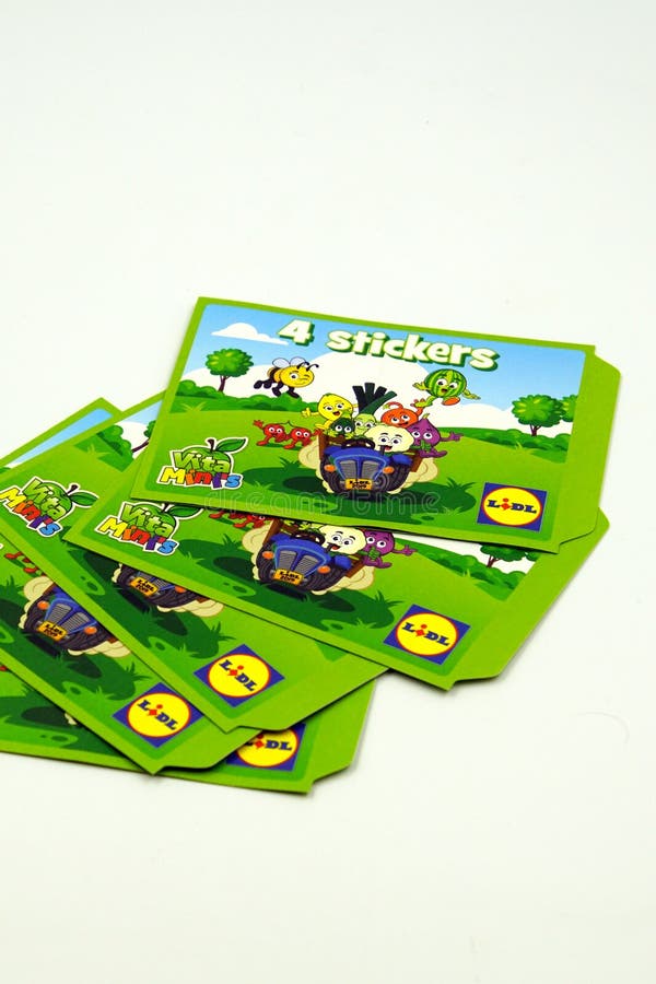 Vormen belegd broodje hypotheek Packages of Vita Mini`s Stickers. Editorial Image - Image of store,  grocery: 158577475