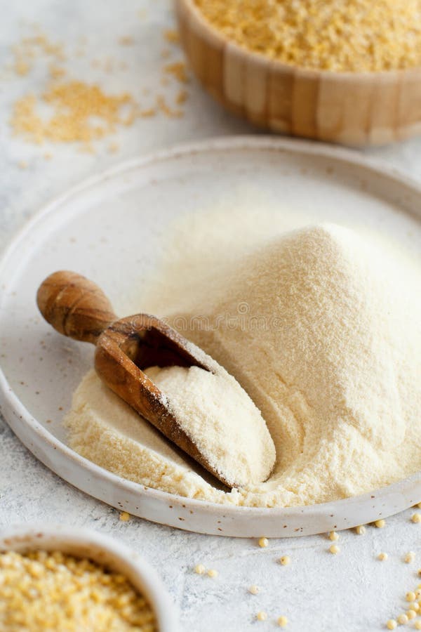 Hulled Millet Flour and Grain Stock Photo Image of grain, heap 173826180