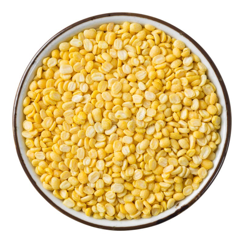 Hulled split mung bean