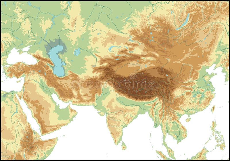 Hulp van Centraal Azië.