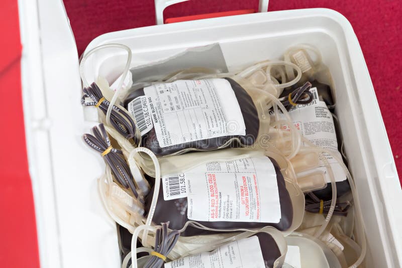 Laboratory Equipment Of Blood Bank Editorial Stock Photo Image of