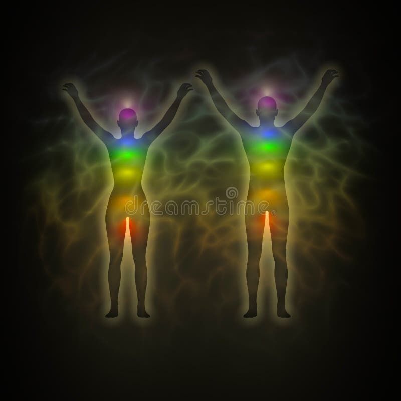 Ilustraciones de hombre energía cuerpo silueta, a.