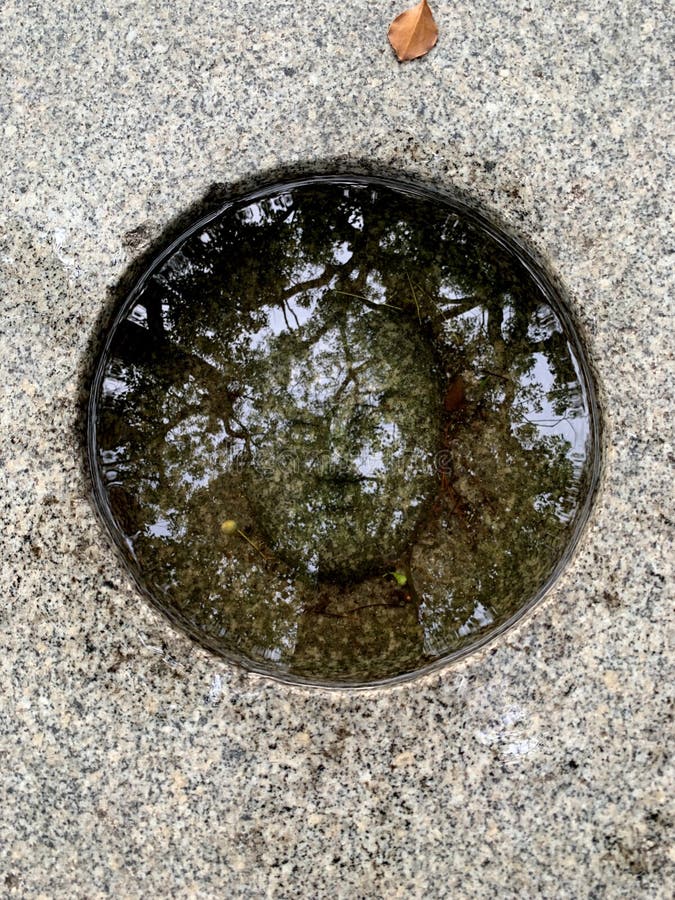 Human Face On The Marble Floor Stock Photo Image Of Monument