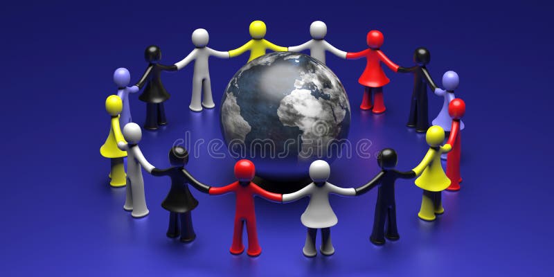 Human Figures Circle Holding Hands Round Earth Globe on Blue Background. International Solidarity Concept. 3d Illustration Stock Illustration - Illustration of figures, color: 177138473 Human Figures Circle Holding Hands Round Earth Globe on Blue Background. International Solidarity Concept. 3d Illustration Stock Illustration - Illustration of figures, color: 177138473