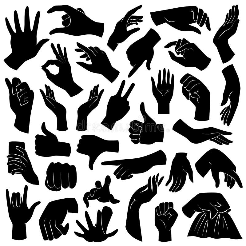 Руки в круг из человеческих рук стилизация. 6 Черные руки пиктограмма.