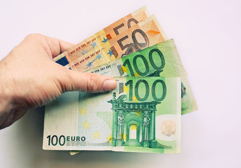 Euros wad stock photo. Image of gambling, finance, dollar - 73224