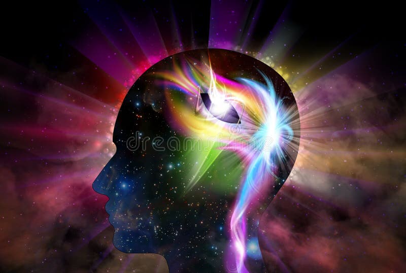 Human Head Universe Inspiration Enlightenment Consciousness Spirituality